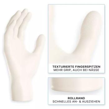 Arnomed Nitrilhandschuhe weiß, 200 Stück